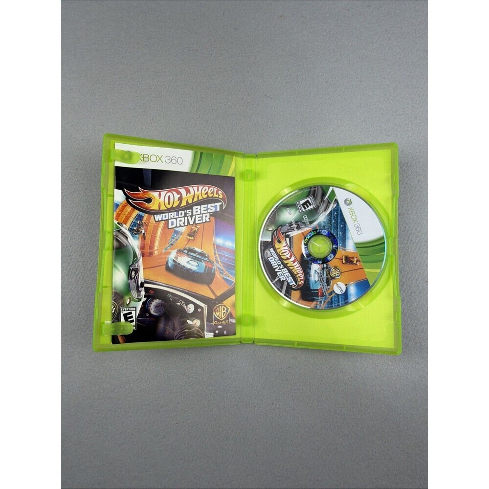 Hot Wheels World's Best Driver Xbox 360 Game CD With Case And Booklet - Picture 3 of 3